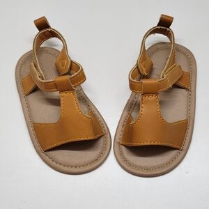 Old Navy Baby Girl T-Strap Sandals Size 6–12 Months